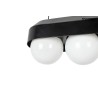 MOOSEE zestaw 2 lamp wiszących DROPS 3    czarny