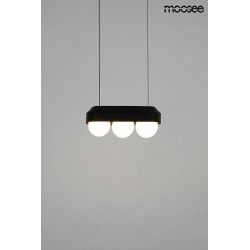 MOOSEE zestaw 2 lamp wiszących DROPS 3    czarny