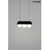 MOOSEE zestaw 2 lamp wiszących DROPS 3    czarny