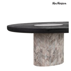 MaMaison stół jadalniany ATLANTE 240      marmur / drewno mango