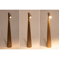 Lampka biurkowa / ogrodowa SHP SLIM       brązowa