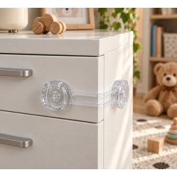 Zestaw 5 sztuk zabezpieczeń drzwiczek     SHP Child Protect DOORS
