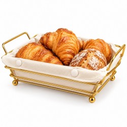 Koszyk na pieczywo SHP BREADY złoty