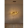 KARE lampa wisząca STONE MOBILE złota 100 x 61 cm
