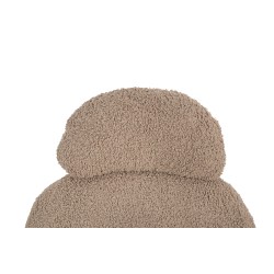 Fotel bujany PLUSH TEDDY ciemny beżowy