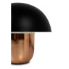 KARE lampa stołowa MUSHROOM miedziana / czarna 44 cm