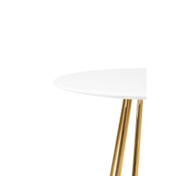 Stolik barowy GLAM 60 biały