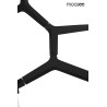 MOOSEE lampa wisząca CANDELABR 10 czarna