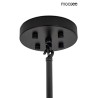 MOOSEE lampa wisząca CANDELABR 10 czarna