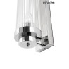 MOOSEE lampa ścienna COLUMN 40 srebrna