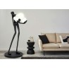 MOOSEE lampa podłogowa HUMAN czarna