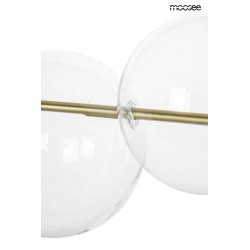 MOOSEE lampa wisząca ECHO 140 złota