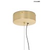 MOOSEE lampa wisząca ECHO 140 złota