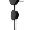 MOOSEE lampa ścienna SHADOW 2 czarna