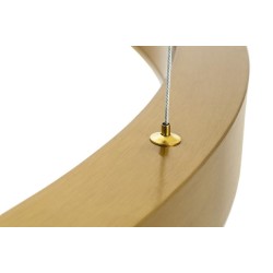 MOOSEE lampa wisząca RING 40 + 40 + 40    złota na jednej podsufitce