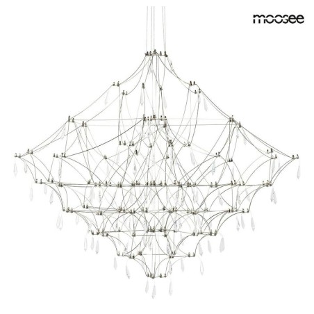 MOOSEE lampa wisząca CONSTELATION 200 -   LED, stal szczotkowana