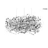MOOSEE lampa wisząca MONETE 60 chrom