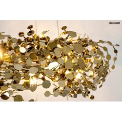 MOOSEE lampa wisząca MONETE 80 złota