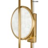 MOOSEE lampa ścienna TROYA złota