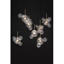 MOOSEE lampa wisząca CAPRI LINE 7 złota