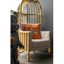 Poduszka dekoracyjna SHP PARIS HOME       pomarańczowa