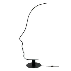 MOOSEE lampa podłogowa FACE FLOOR czarna