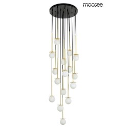 MOOSEE lampa wisząca CANNON DISC 16       złota