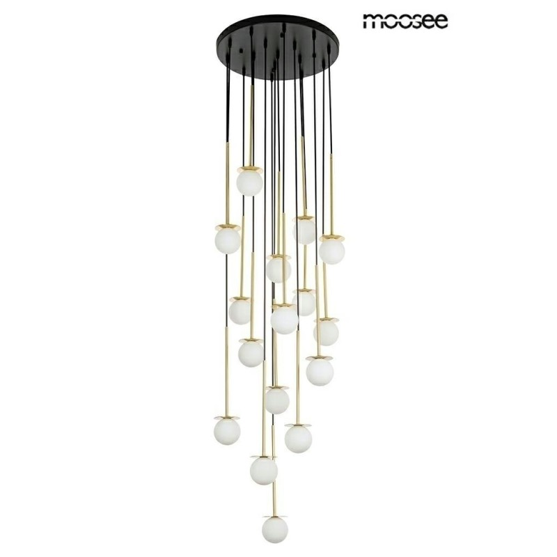 MOOSEE lampa wisząca CANNON DISC 16       złota
