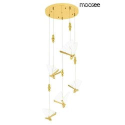 MOOSEE lampa wisząca BUTTERFLY DISC 5     złota
