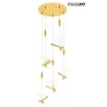 MOOSEE lampa wisząca BUTTERFLY DISC 5     złota