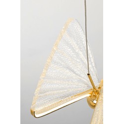 MOOSEE lampa wisząca BUTTERFLY DISC 5     złota