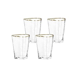 KARE komplet 4 szklanek HOMMAGE 300 ml