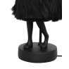 KARE lampa stołowa RABBIT FUR 50 cm       czarna / złota