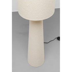 KARE lampa podłogowa MARLEEN BOUCLE 130   cm beżowa