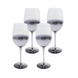 KARE komplet 4 kieliszków do białego      wina NIGHT SKY 390 ml