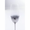 KARE komplet 4 kieliszków do szampana     NIGHT SKY 220 ml