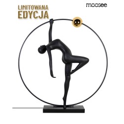MOOSEE lampa podłogowa HUMAN ACROBATIC    czarna