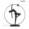 MOOSEE lampa podłogowa HUMAN ACROBATIC    czarna