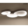 MOOSEE lampa sufitowa / plafon CELLS 3    biała