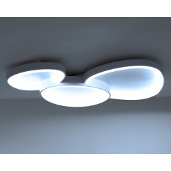 MOOSEE lampa sufitowa / plafon CELLS 3    biała