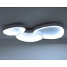 MOOSEE lampa sufitowa / plafon CELLS 3    biała
