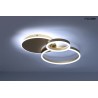 MOOSEE lampa sufitowa / plafon RINGS 3    złota