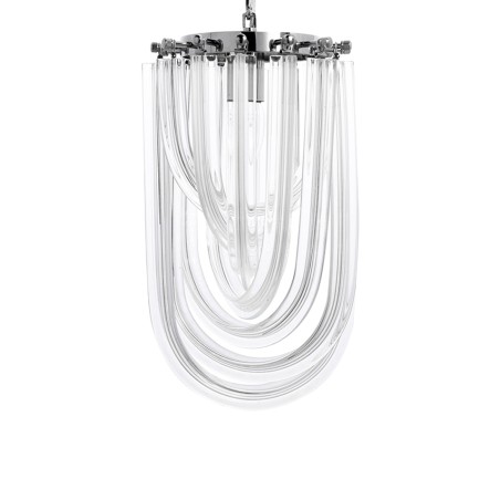 MOOSEE lampa wisząca MURANO S chrom