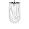 MOOSEE lampa wisząca MURANO S chrom