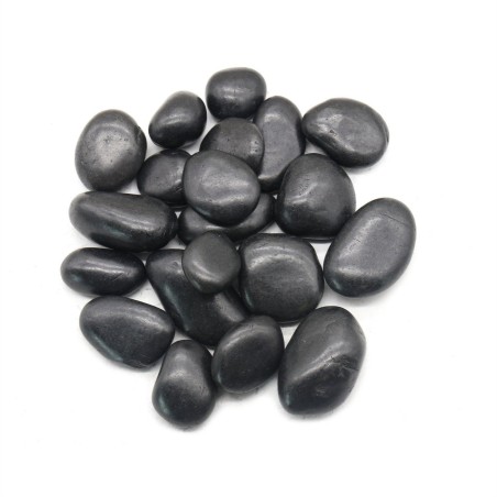 Kamień OTOCZAK 5-8 cm 2 kg polerowany     czarny