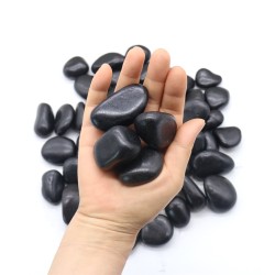 Kamień OTOCZAK 2-3 cm 1000 kg polerowany  czarny