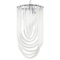 MOOSEE lampa wisząca MURANO L chrom