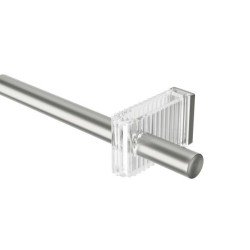 UMBRA karnisz FLUTE 107-305 cm nikiel /   stal