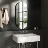 UMBRA lustro ścienne HUBBA 36 x 18 cm     tytan
