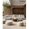 MaMaison sofa ogrodowa ALEXANDER szara    (poduszki i pokrowiec w zestawie)